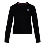 Abbigliamento BIDI BADU BIDI BADU Mirella Basic Crew Felpa Donna-Nero,Bianco