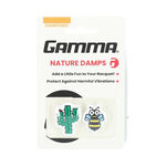 Accessori per racchette Gamma Gamma Shockbuster Kakus/Biene Antivibrazioni-Verde,Multicolore