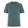 Pro Trail Wool Camicia Da Corsa Uomini-Grigio-blu