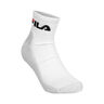 Quarter Calzini Sportivi-Bianco,Multicolore