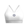 Crew Low Support Strappy Reggiseni Sportivi Donna-Bianco