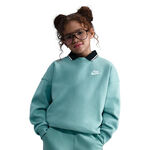 Abbigliamento Nike Nike Club Fleece Oversized Crew Felpa Ragazze-Salvia