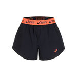 Abbigliamento ASICS ASICS Pantaloncini Donna-Blu Scuro,Corallo