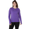 Road Seamless Camicia Da Corsa Donna-Viola