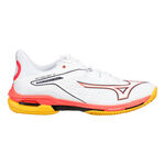 Scarpe da tennis Mizuno Mizuno Wave Exceed Tour 6 Scarpa Per Terra Rossa Uomini-Bianco,Corallo
