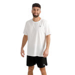 Abbigliamento da tennis BIDI BADU BIDI BADU Crew 2.0 Chill Maglietta Uomini-bianco