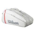 Wilson Wilson Tour Borsa Per Racchetta Da 12-Bianco
