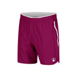 Abbigliamento da tennis Quiet Please Quiet Please Drop 7in Pantaloncini Uomini-berry, bianco