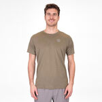 Abbigliamento BIDI BADU BIDI BADU Crew Two Colored Maglietta Uomini-Oliva