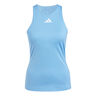 Y-Canottiera Donna-Blu Chiaro,Bianco