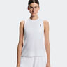 Court Tank Canottiera Donna-bianco