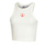 Crossroad Ribbed Canottiera Donna-Bianco