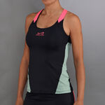 Abbigliamento Endless Endless Grace Canottiera Donna-Nero,Verde