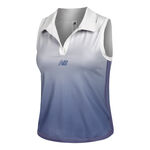 Abbigliamento New Balance Printed Collared Tournament Tank