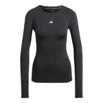 Abbigliamento adidas adidas Tech-Fit Manica Lunga Donna-Nero
