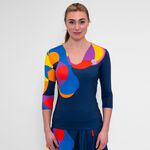 Abbigliamento Da Tennis BIDI BADU Twiggy V-Neck Longsleeve