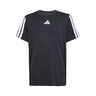 Training Essentials 3 Stripes Maglietta Bambini-Nero,Bianco