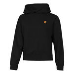 Abbigliamento Nike Nike Dri-Fit Court Heritage Fleece Felpa con cappuccio Donna - nero, 