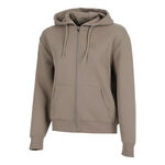 Abbigliamento Quiet Please Quiet Please Tonal Core Zip Felpa Donna - grigio, marrone