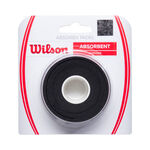 Overgrip Wilson Wilson  Absorbx Confezione da 3 - nero