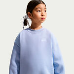 Abbigliamento Nike Nike Sportswear Club Fleece Oversized Crew Felpa Bambini-grigio-blu