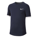 Abbigliamento Nike Nike Court Dry Maglietta Ragazzi - blu scuro, bianco