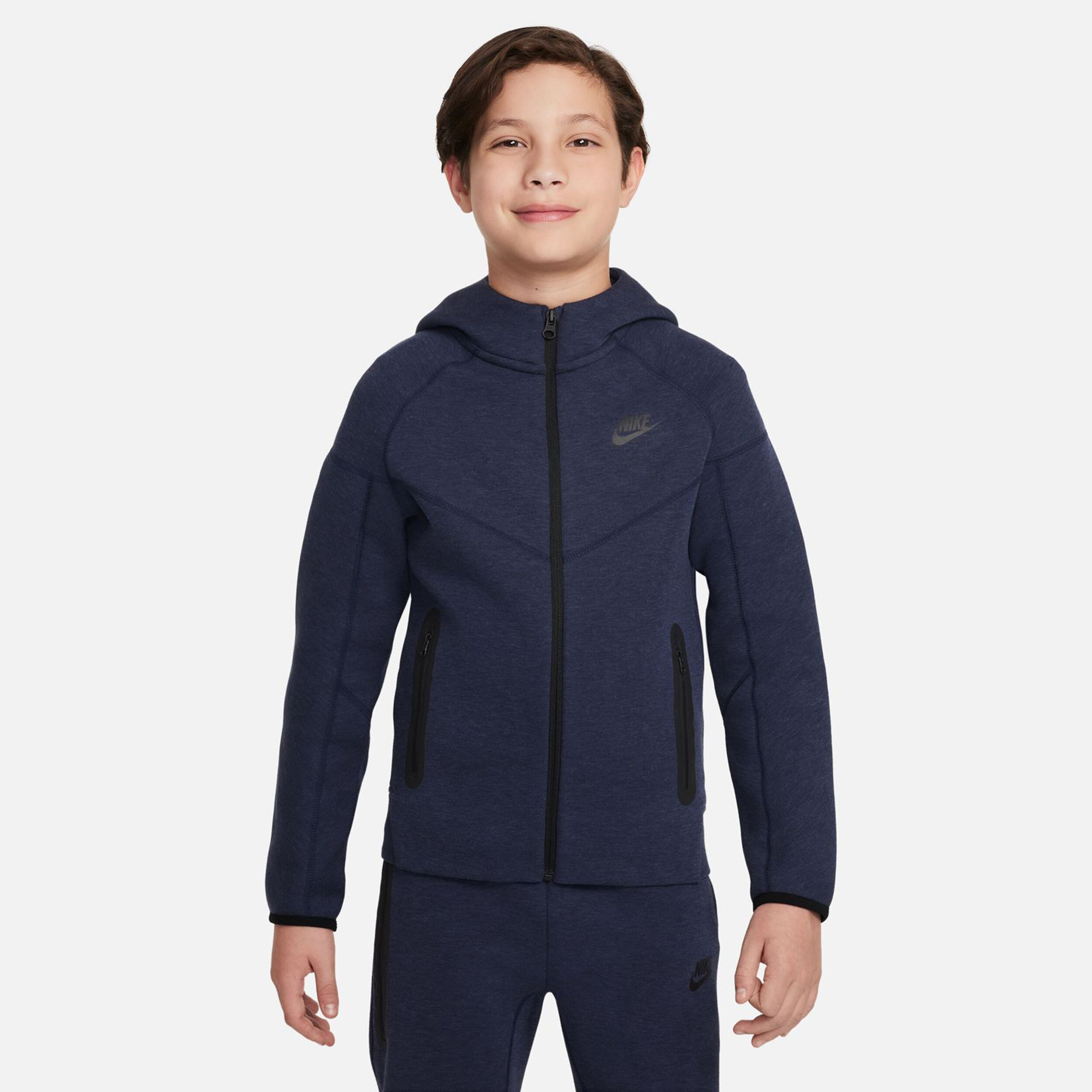 Buy Nike Tech Fleece Full Zip Felpa Ragazzi Blu Scuro online Tennis Point CH