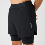 Abbigliamento da tennis Bj&ouml;rn Borg Bj&ouml;rn Borg Borg 2 In 1 Pantaloncini Uomini-Nero