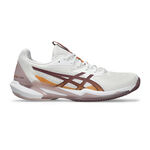 Scarpe da tennis ASICS ASICS Solution Speed FF 3 Clay Scarpa Per Terra Rossa Donna-Bianco,Marrone