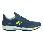 Scarpe da tennis Yonex Yonex Power Cushion Ad-Accel Scarpa Per Terra Rossa Uomini-Blu Scuro,Turchese