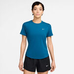 Abbigliamento Nike Nike Swift Tee Camicia da corsa Donna-verde, argento