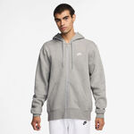 Abbigliamento Nike Nike Club Bb Full-Zip Felpa Uomini-Grigio