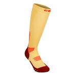 Abbigliamento CEP CEP Core Tall 5.0 Calzini A Compressione Uomini-Giallo,Rosso Scuro