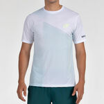 Abbigliamento Bullpadel Bullpadel Lagar Maglietta Uomini-Bianco