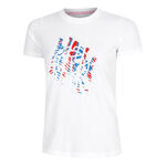Abbigliamento BIDI BADU BIDI BADU Shinae Lifestyle Maglietta Donna-Blu,Rosso