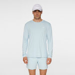 Abbigliamento JLindeberg JLindeberg Ade Manica Lunga Uomini-Blu Chiaro