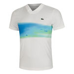 Abbigliamento Lacoste Lacoste Polo Uomini-Bianco,Multicolore