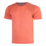 Abbigliamento ASICS ASICS Road Camicia da corsa Uomini - corallo, 