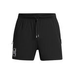 Abbigliamento Under Armour Under Armour Run Anywhere Pantaloncini Da Corsa Uomini-Nero,Bianco