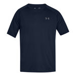 Abbigliamento Under Armour Under Armour Tech 2.1 Maglietta Uomini - blu scuro, grigio