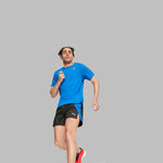 Abbigliamento Puma Puma Run 5in Pantaloncini Da Corsa Uomini-Nero,Blu