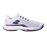 Scarpe da tennis Babolat Babolat Jet Tere 2 CLY Scarpa Per Terra Rossa Uomini-Bianco,Rosso Scuro