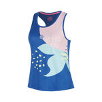 Abbigliamento da tennis BIDI BADU BIDI BADU Hey Laguna Racerback Maglietta Ragazze-blu, multicolore