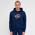 Abbigliamento BIDI BADU BIDI BADU Twiggy Chill Felpa Con Cappuccio Donna-Blu Scuro,Multicolore