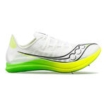 Scarpe da corsa Saucony Saucony Terminal VT Spikes Donna-Bianco,Verde Neon