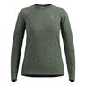 Essential Seamless Crew Neck Manica lunga Donna-oliva