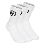 Abbigliamento Bullpadel Bullpadel 3 Er Pack Calzini Da Tennis-Bianco