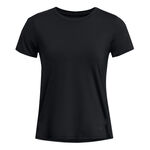 Abbigliamento Under Armour Under Armour Laser SS Camicia Da Corsa Donna-Nero