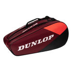 Dunlop Dunlop Performance CX Club Borsa Per Racchetta Da 10-Nero,Rosso
