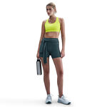 Abbigliamento Nike Nike Swoosh Medium Reggiseni sportivi Donna - lime, bianco